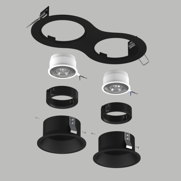 Встраиваемый светильник Lightstar D6270707BMOD