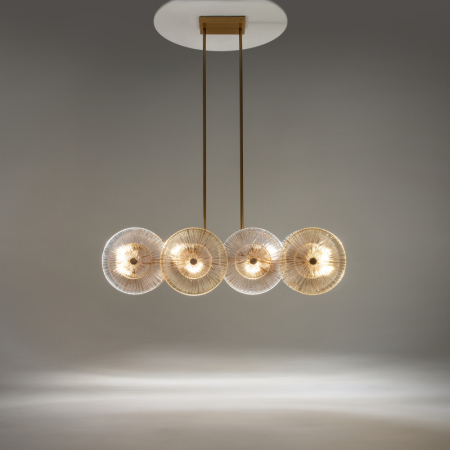 Люстра на штанге Maytoni MOD007PL-08G1