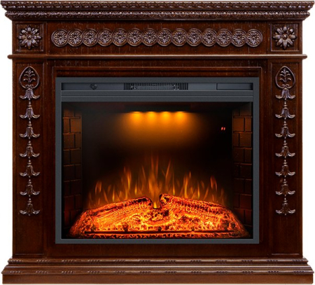 Royal Flame Каминокомплект Milan - Темный дуб с очагом Emerald 28