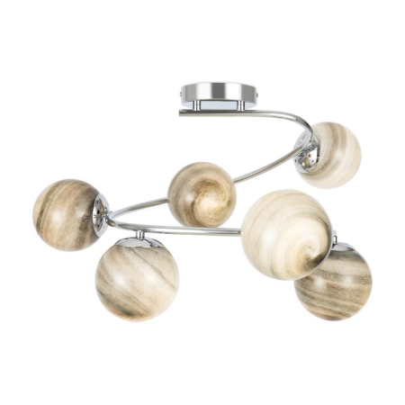 Люстра Galaxy 40Вт E14х6 IP20 Freya FR5013PL-06CH