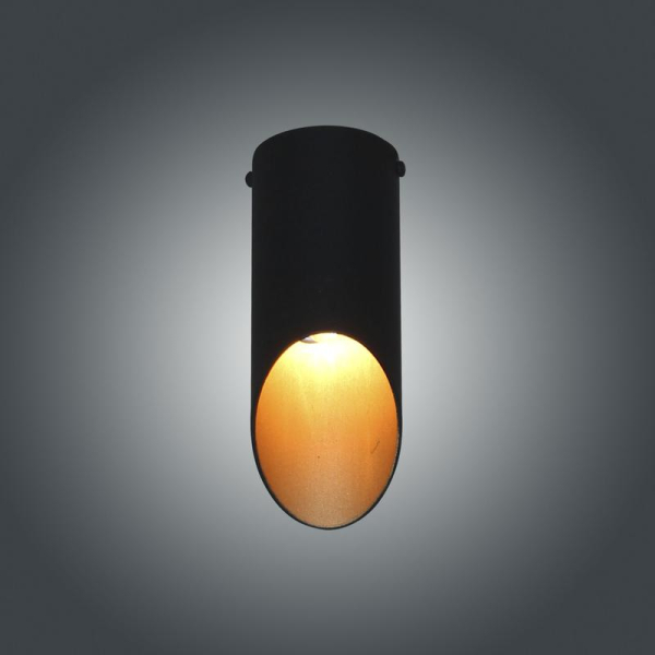 Светильник "Соната" 111 НПБ 01-25-101 G9 [ИМ] потолочн. черн./зол. Элетех 1005405287