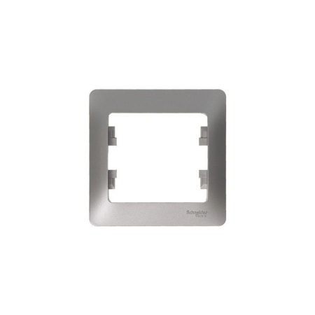 Рамка 1-м Glossa платина SE GSL001201