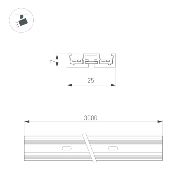 Шинопровод Arlight 044180