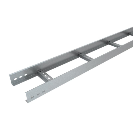 Лоток лестничный 200х80 L3000 сталь 1.2мм INOX304 КМ LO3483