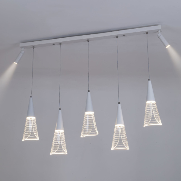 Подвесной светильник LED4U L7105-7 WТ