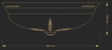 Накладной светильник Kutek BEL-PL-3(P)OZ-SW