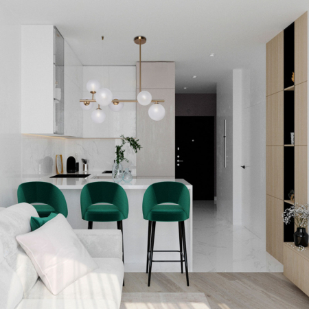 Люстра на штанге DeMarkt 306015207