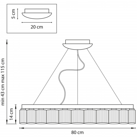 Подвесная люстра Lightstar 812236