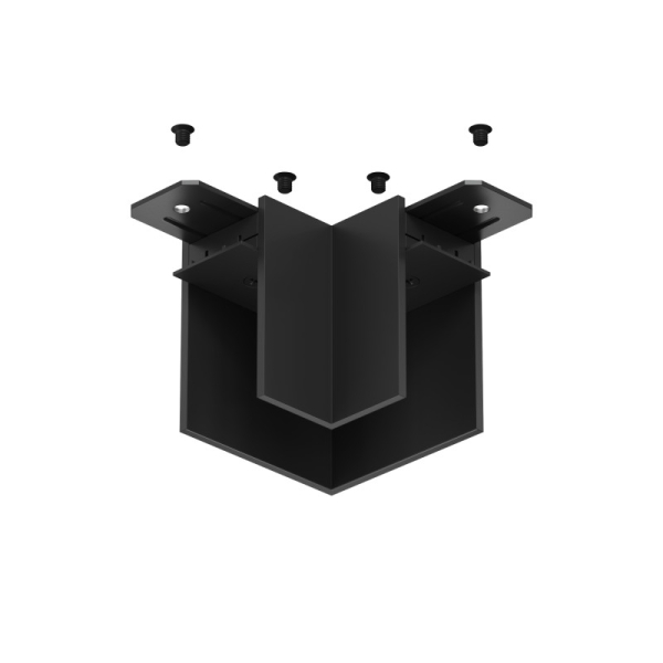 Соединитель для шинопровода Denkirs TR2102-BK