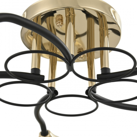 Накладная люстра Arte Milano 324106/5 FG+BK