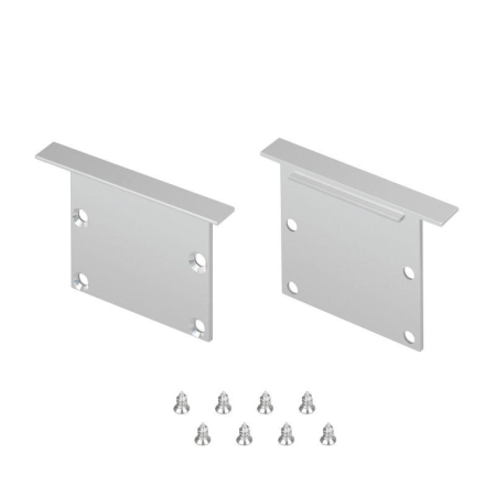 Заглушка LINIA49-F-S глухая металл (комплект) Arlight 041760