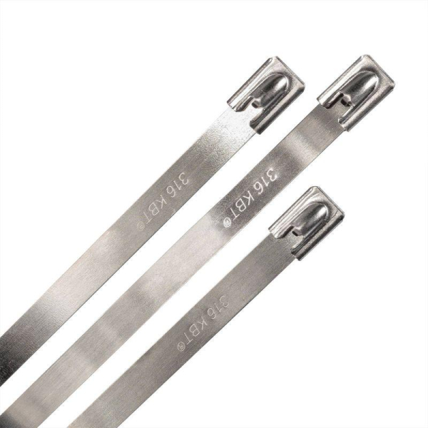 Хомут кабельный СКС (316) 7.9х1000 стальной (уп.100шт) Fortisflex 74886