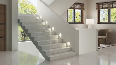 SUBRA 160 Встраиваемый стеновой гипсовый светильник