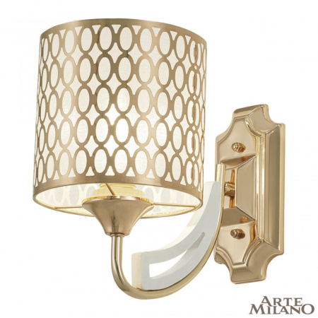 Бра Arte Milano 303387/1W Wh/Gd