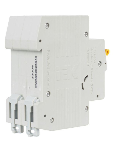 Выключатель автоматический модульный 2п C 40А 6кА ВА47-60M KARAT IEK MVA31-2-040-C