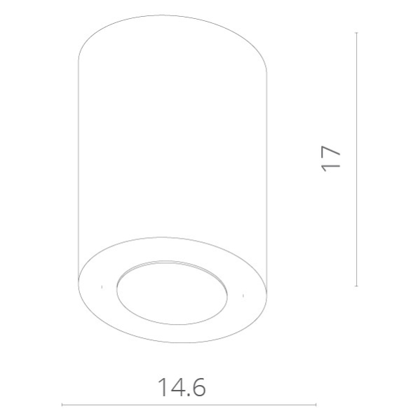 Накладной светильник ARTE Lamp A5130PL-1WH