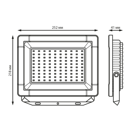 Прожектор Gauss 613100100