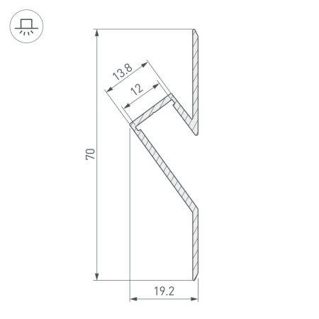 Профиль Arlight 023902