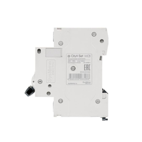 Выключатель автоматический модульный 4п B 10А 4.5кА City9 Set 400В SE C9F14410