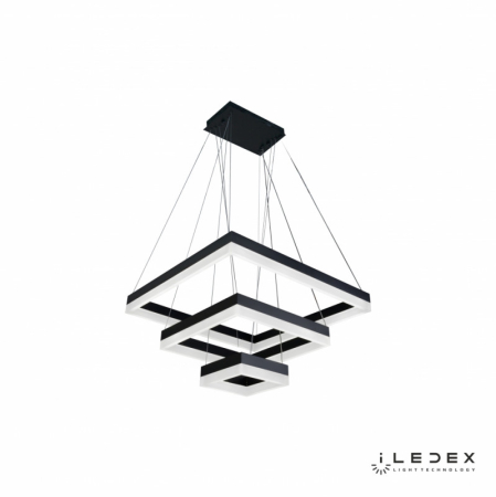 Каскадная люстра iLedex D0319-3 (200x400x600) BK