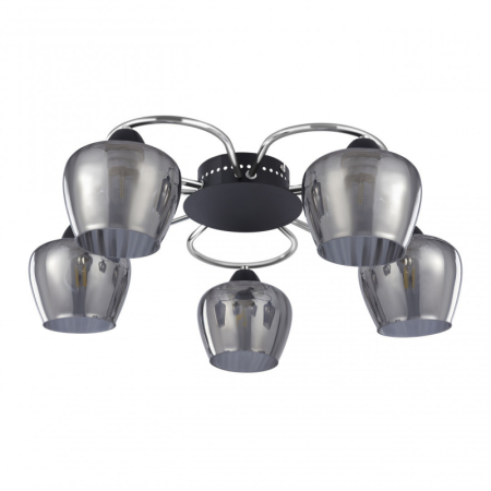 Накладная люстра Arte Milano 321508/5 CR+BK