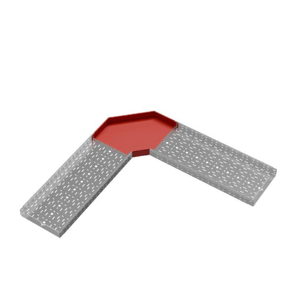 Угол горизонтальный 90град. 80х400мм "ПЛЮС" HD85 КМ PL15831