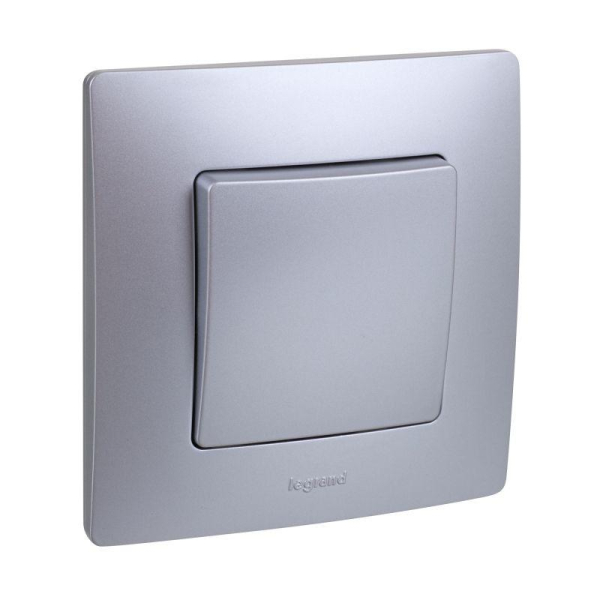 Переключатель перекрестный 1-кл. Etika 250В 10AX винт. зажимы алюм. IEK 672449