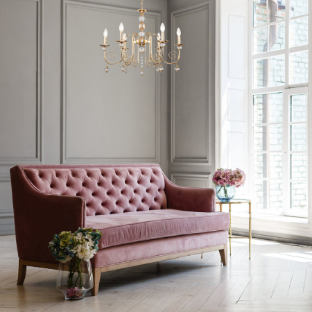 Подвесная люстра Escada 678/6PL Gold