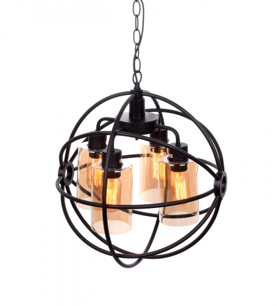 Подвесная люстра Lumina Deco LDP 11509-4 BK