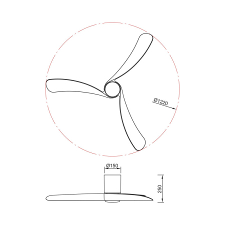 Накладной светильник Mantra 9046