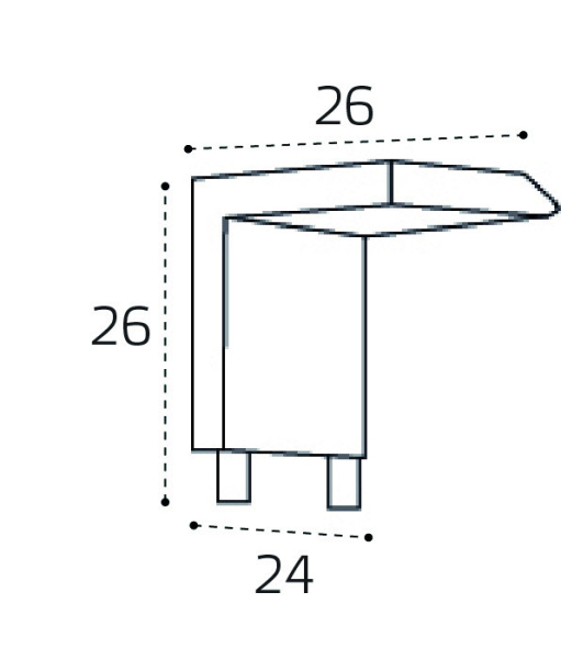 Соединитель для шинопровода ITALLINE IT09-9032 black