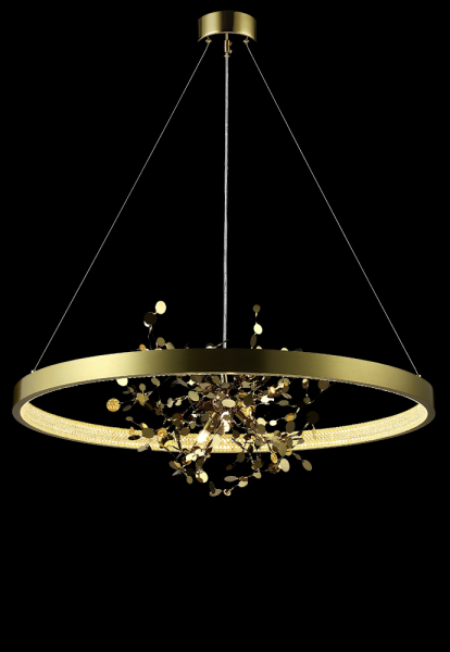 Crystal Lux Люстра Crystal Lux GARDEN SPLED+4 D800 GOLD