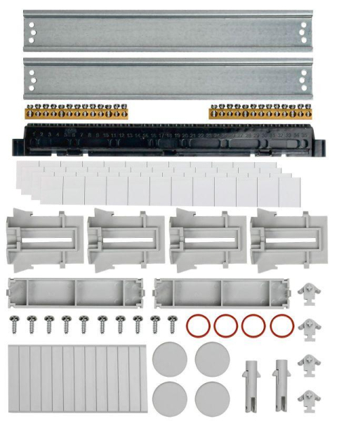 Корпус КМПн-24 TEKFOR IP65 черн. прозр. дверь пластик. IEK TF5-KP72-N-24-65-K03-K02