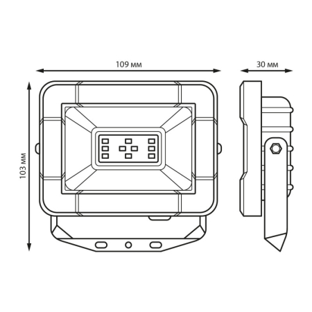 Прожектор Gauss 613527110