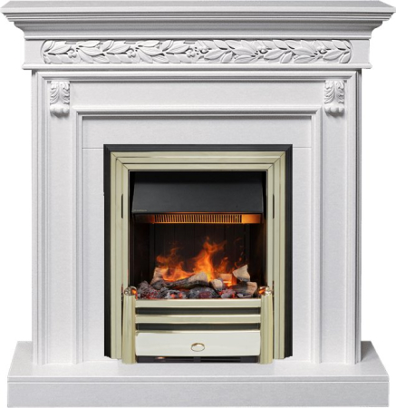 Dimplex Каминокомплект Valletta - Белый (Ширина 1040 мм) с очагом Cavendish