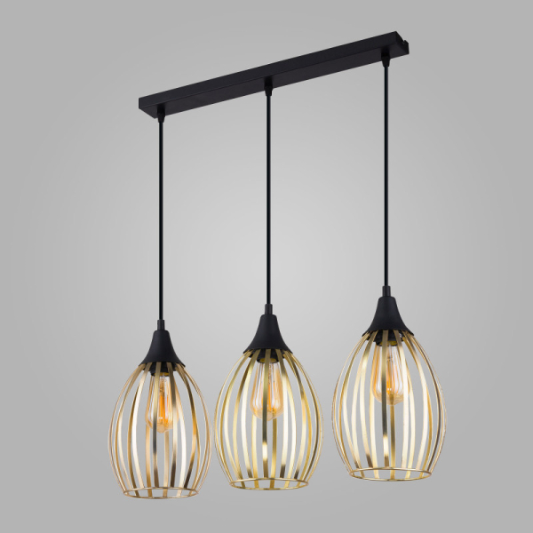 Подвесной светильник TK Lighting 2817 Liza Gold