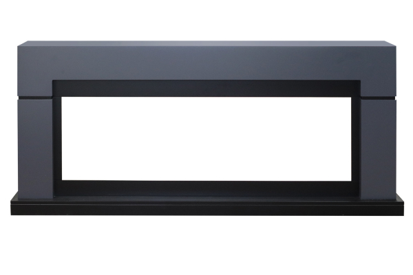 Royal Flame Каминокомплект Lindos 60 (Разборный) - Серый графит  с очагом Vision 60 LOG LED