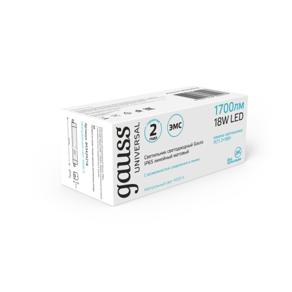 Светильник промышленный Gauss 843424218