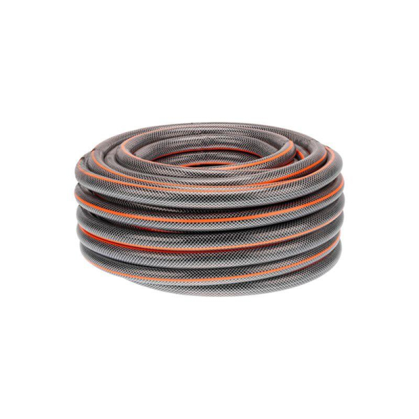 Комплект для полива Стандарт Плюс (шланг ПВХ 3-слойный армированный 3/4" 25м, коннекторы, адаптер, распылитель) ЧЕТЫРЕ СЕЗОНА