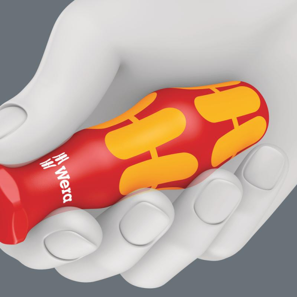 Набор диэлектрических отверток с узким концом 160 iS/7 Rack VDE 7 предметов (PH 1/2; PZ/S/2; SL 3.5/4.0/5.5) Wera WE-006480