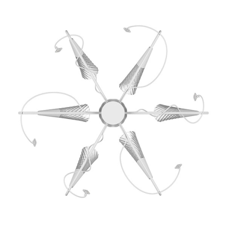 Накладная люстра Lightstar 711060