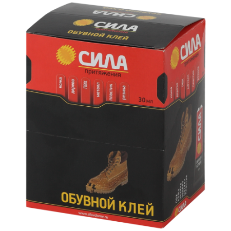 Клей обувной 30мл туба ШБ СИЛА Б0035612
