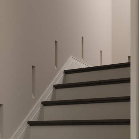 SUBRA-L 60 Встраиваемый стеновой гипсовый светильник