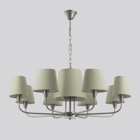 Подвесная люстра Eurosvet 60153 никель