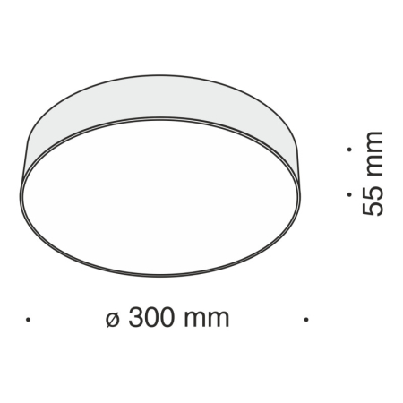 Накладной светильник Maytoni Technical C032CL-L43B4K