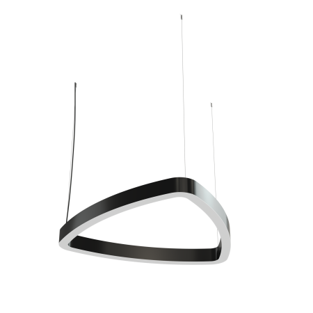 Trigon Soft Line Arc Out 2000x2000x2000 h80  4000К 90Ra Черный