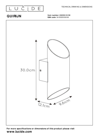 Бра LUCIDE 09233/01/30