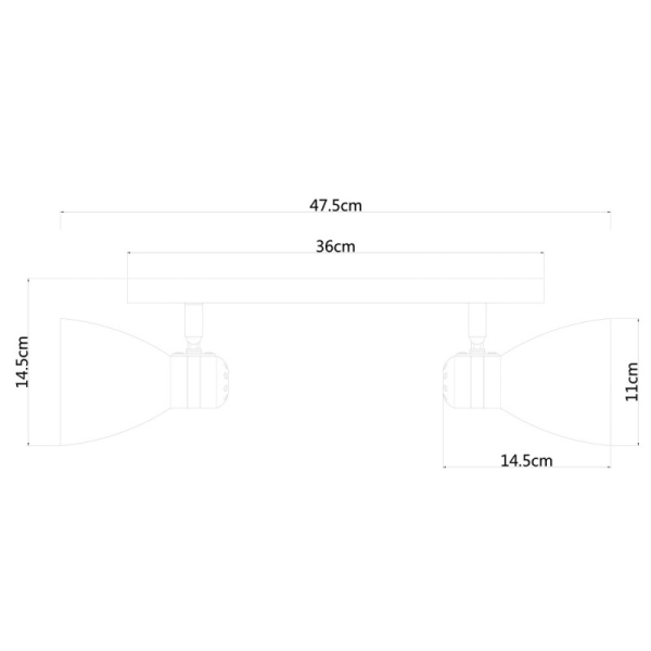 Спот ARTE Lamp A5049AP-2WH