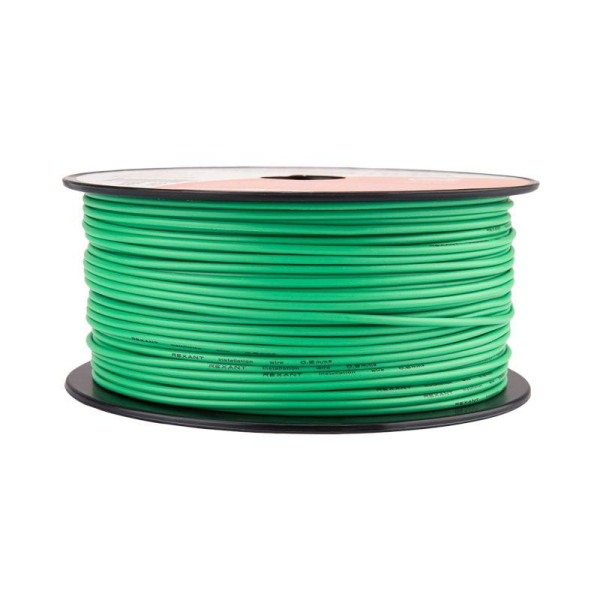 Провод ПГВА 1х0,50мм², зеленый, бухта 100м REXANT