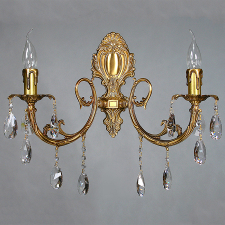 Бра AMBIENTE by BRIZZI 8888/2 AB Tear Drop